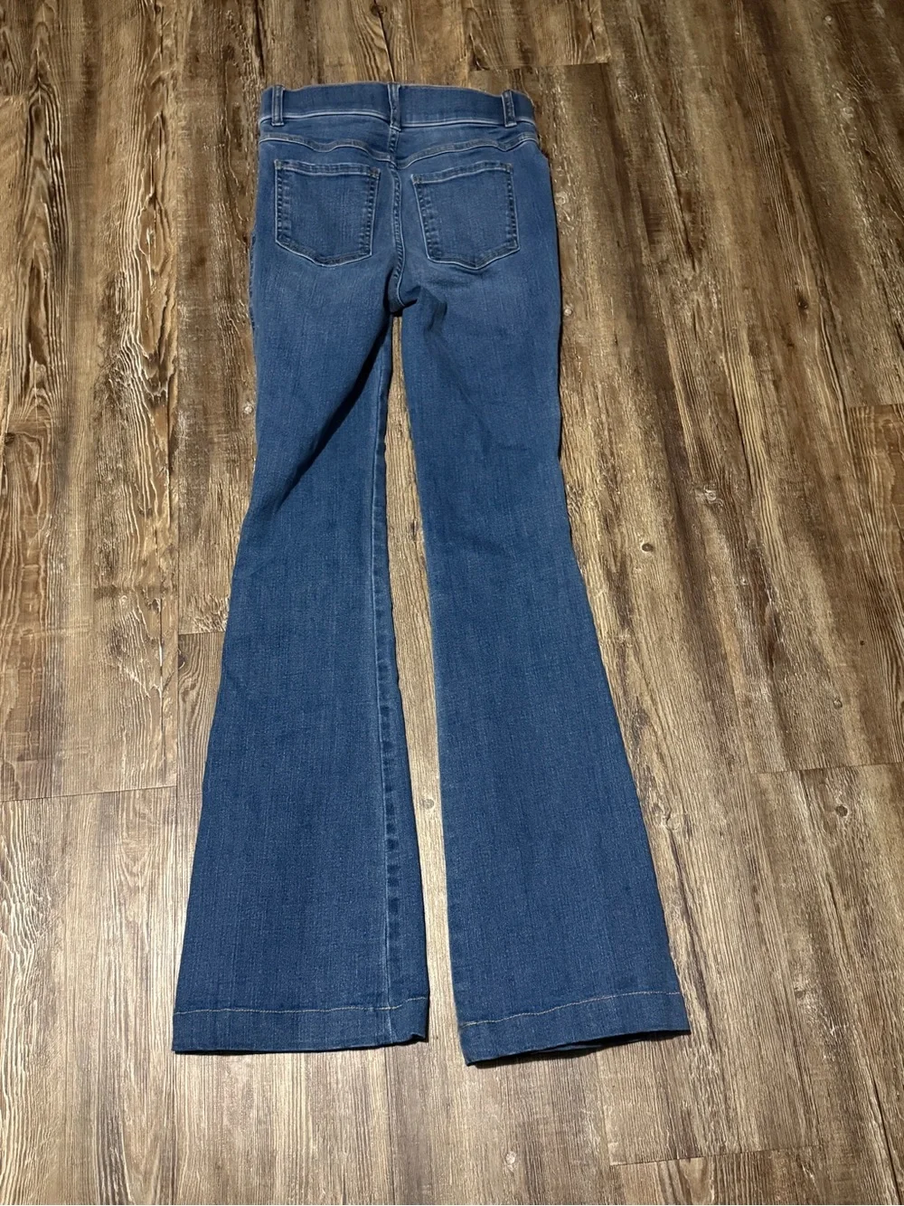 Spanx Everywear Jeans Women's XS Pull On Stretchy Fit in Vintage Indigo Wash